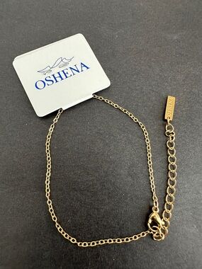 Oshena 18k Gold PVD Chain Bracelet